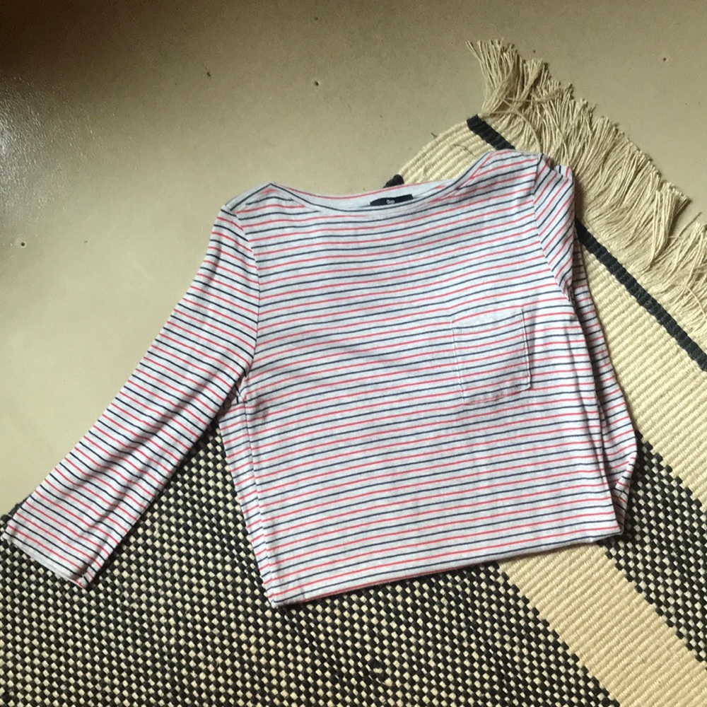 GAP Striped T-Shirt Dress
